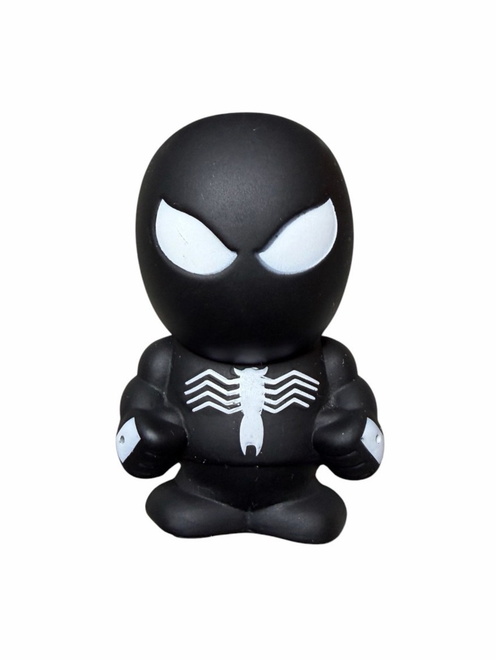 Marvel Mighty Muggs Series 3 Black Suit Spider-Man Vinyl Figure 3.5 inch